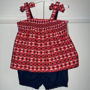 Carter's Red and Navy Kids Matching Set